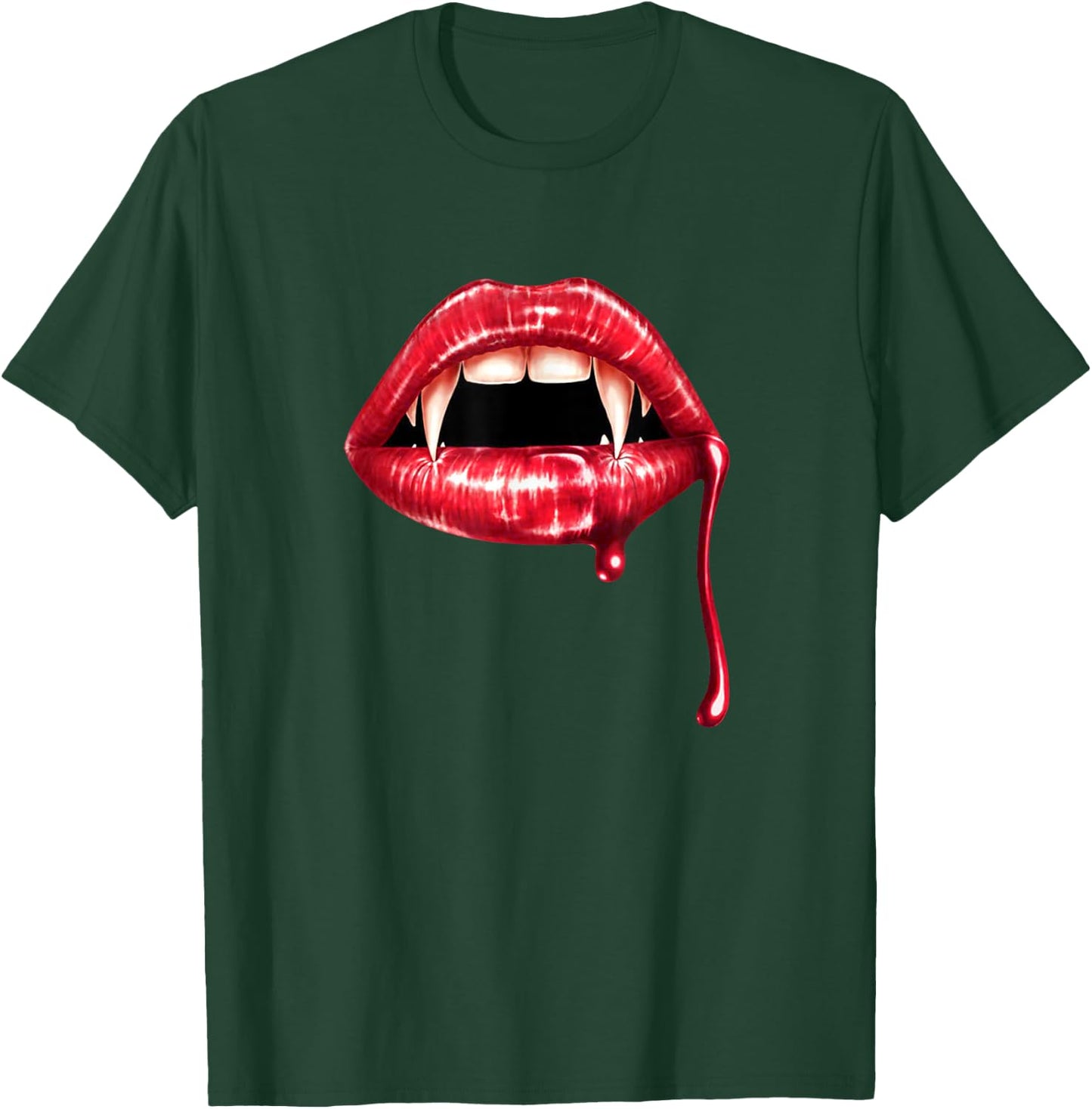 Lips Halloween Pumpkin Scary Sweet or Sour T-Shirt - T-Shirt | Forest
