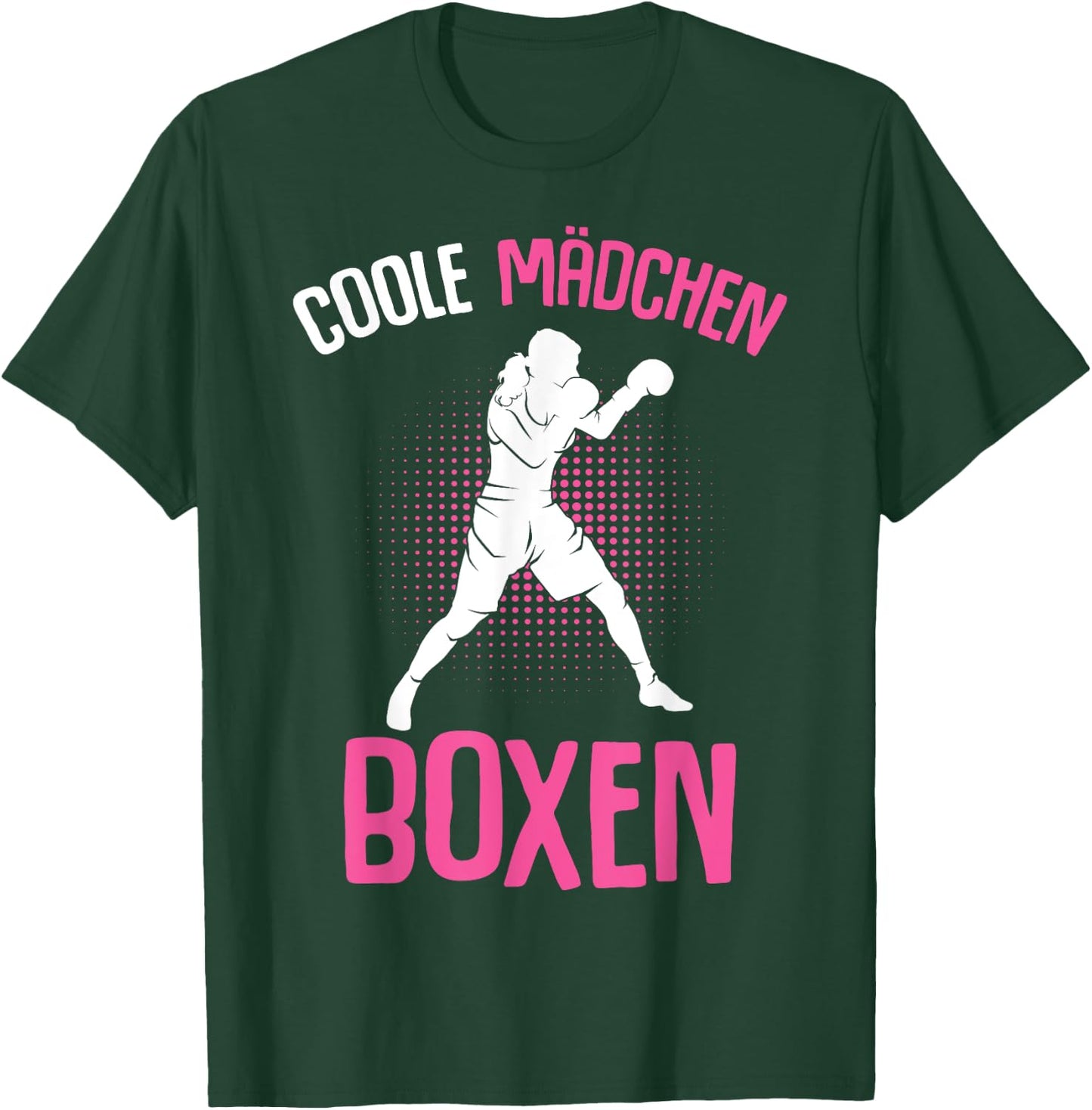 Cool Girls' Boxing Boxer Children's , black T-Shirt - T-Shirt | Forest
