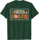 Cheer Coach Leopard Cheerleading Coach Cheerleader Coach T-Shirt - T-Shirt | Forest