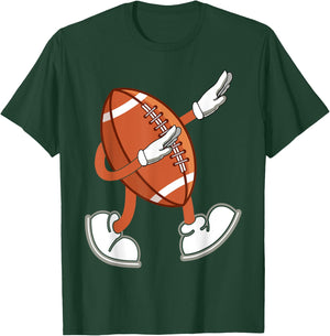 Lustige American Football Bekleidung und Geschenke - Dabbing Football Dab - -Erwachsene, -Kinder - Schwarz - S - Kurzarm T-Shirt - T-Shirt | Forest