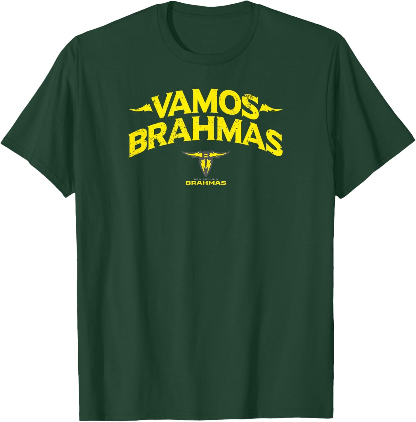 San Antonio Brahmas - Vamos Brahmas - United Football League T-Shirt - T-Shirt | Forest