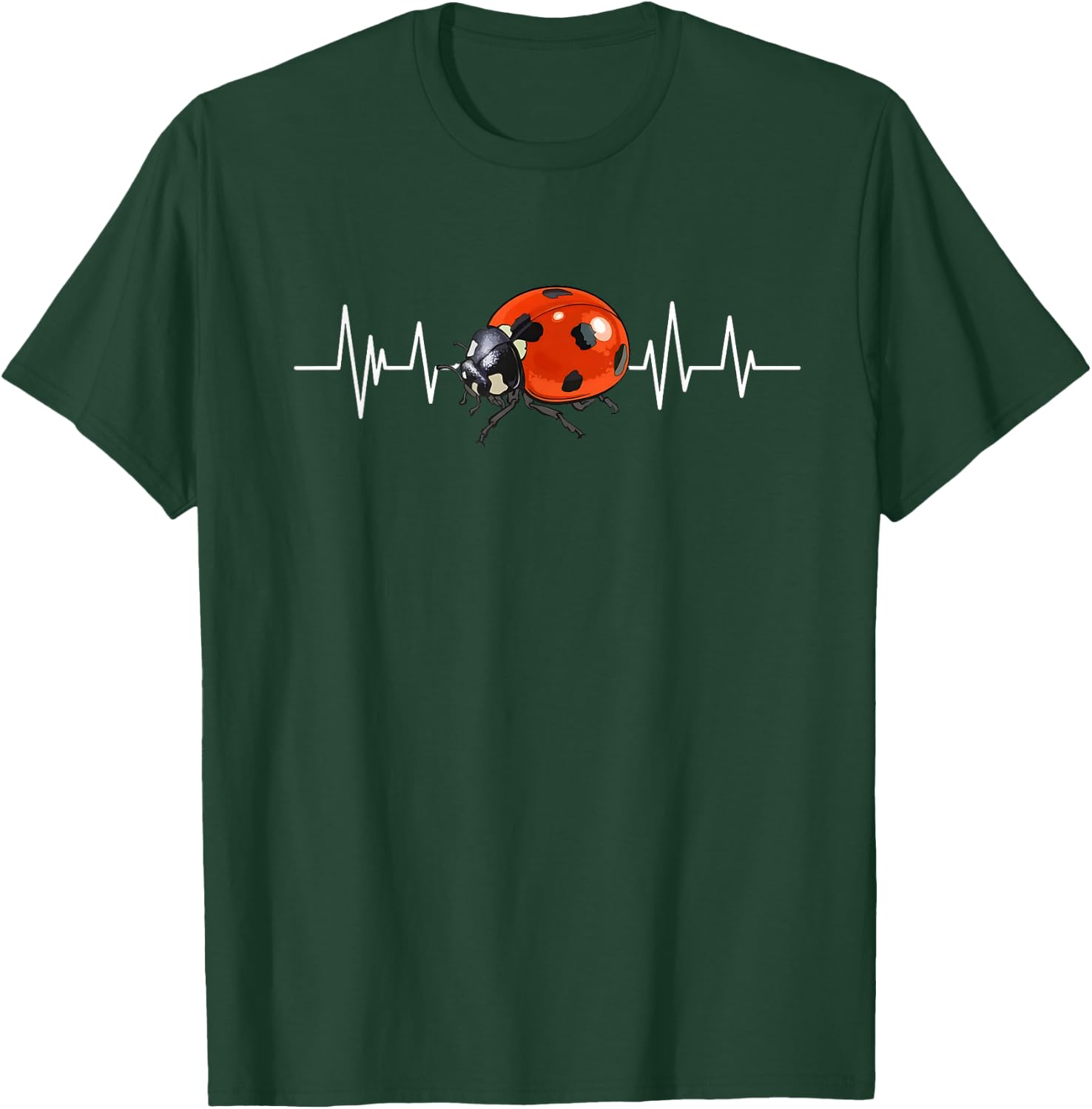 Love Ladybugs women Shirt insect Lovers men, kids and girls T-Shirt - T-Shirt | Forest