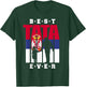 Tata Serbien Flagge Papa Serbischer Vater mit Tochter T-Shirt - T-Shirt | Forest