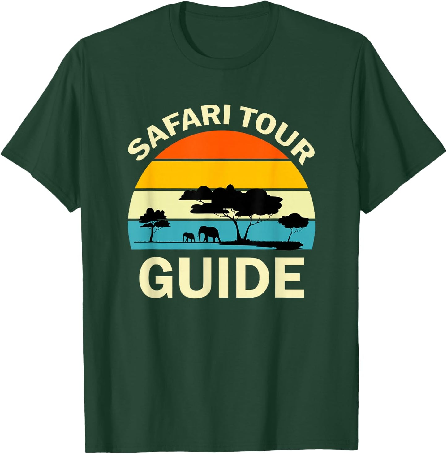 Safari Tour Guide T-Shirt - T-Shirt | Forest