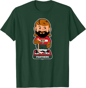 Florida Panthers Bobblehead Navy Officially Licensed T-Shirt - T-Shirt | Forest