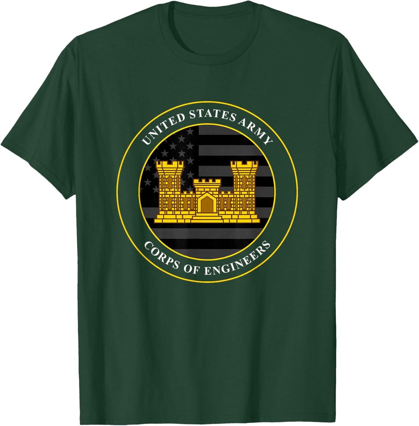 Army Corps of Engineers USACE T-Shirt - T-Shirt | Forest