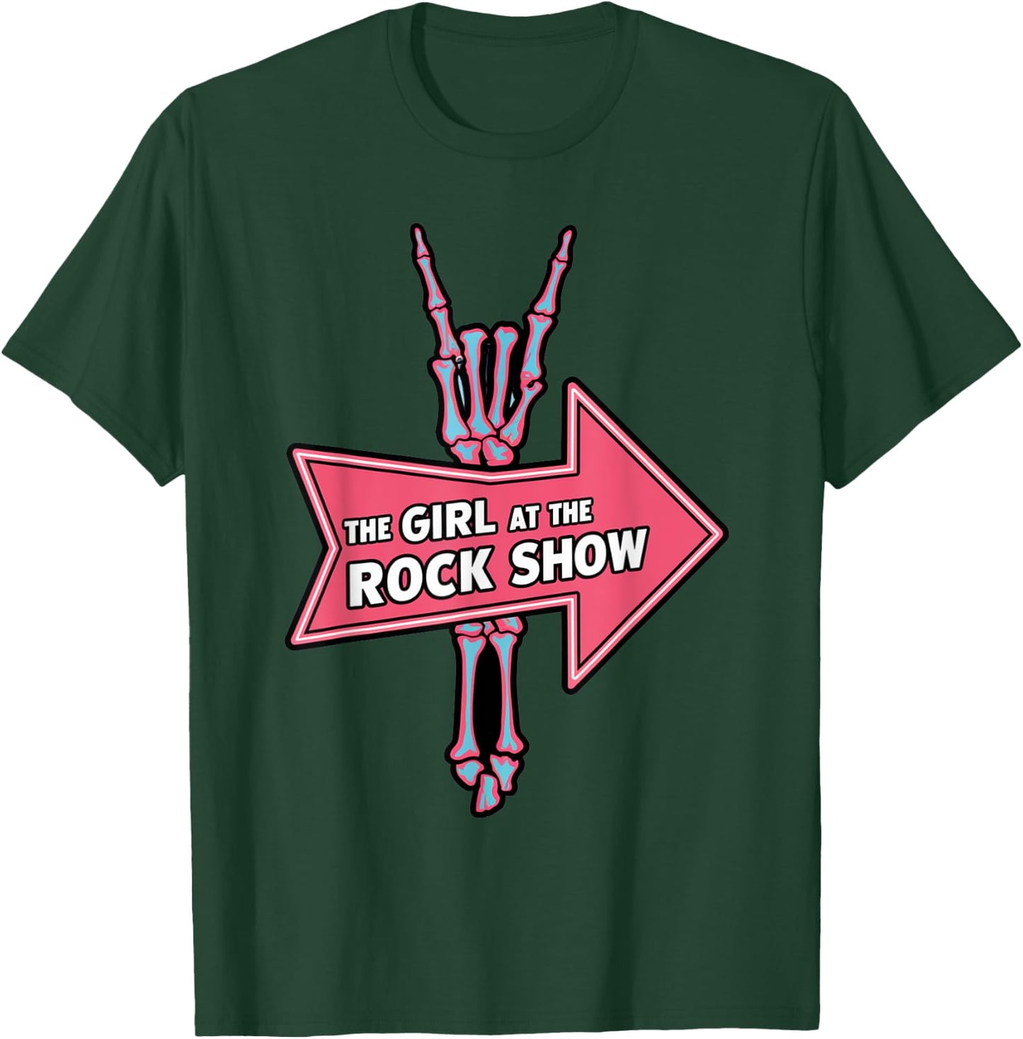 I Am The Girl At The Rock Show Classic T-Shirt - T-Shirt | Forest