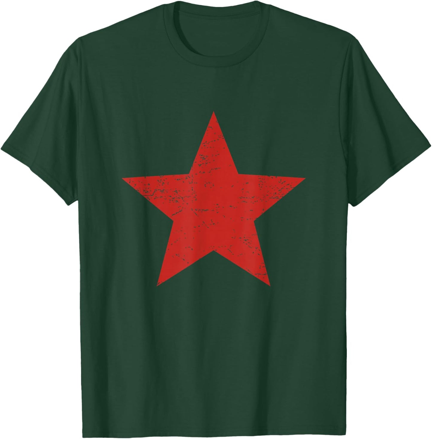 Rock Band Music Grunge Alternative Distressed Red Star 90s T-Shirt - T-Shirt | Forest