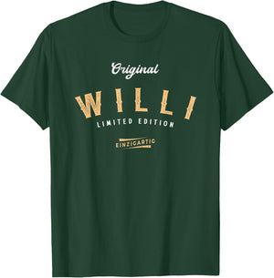 Men's Willi Limited Edition , black, s T-Shirt - T-Shirt | Forest