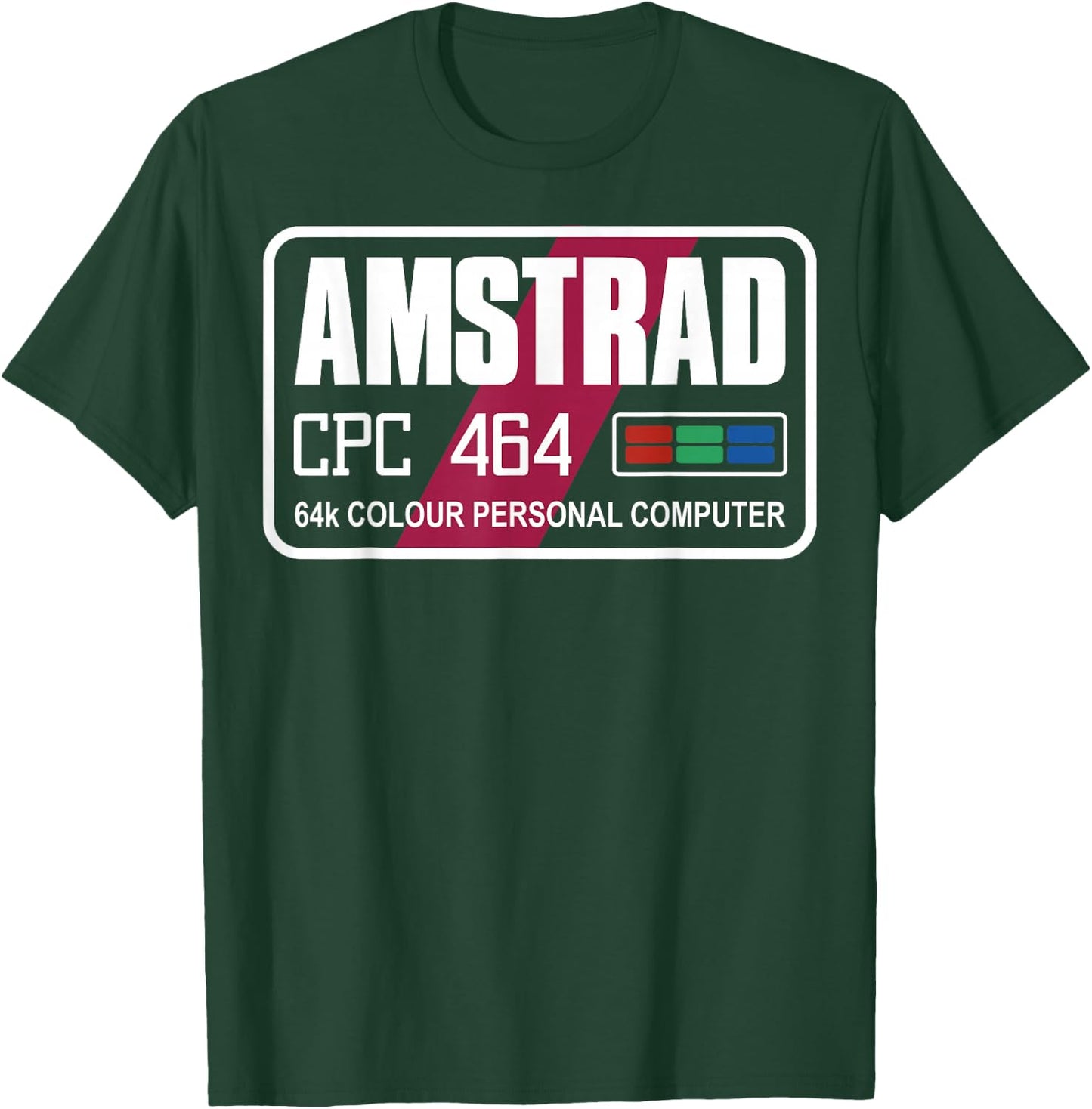 AMSTRAD - CPC 464 , Blue, S T-Shirt - T-Shirt | Forest