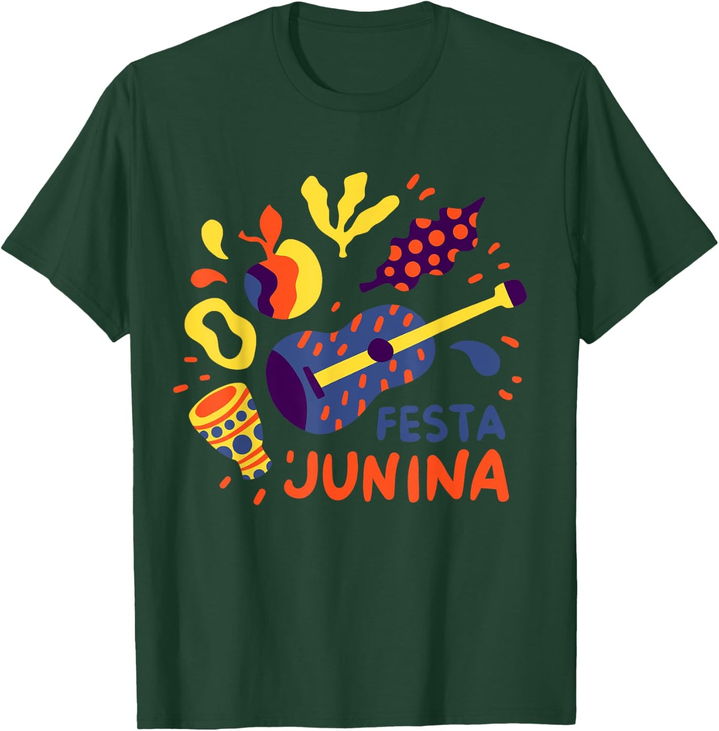 Festa Junina Brazil June Festival Brazilian Celebration T-Shirt - T-Shirt | Forest