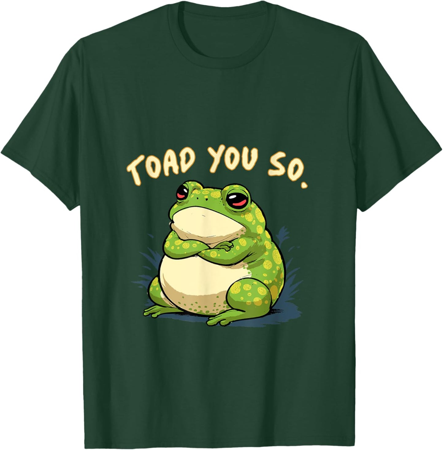 Frog Shirt Toad You So Funny Toad Meme T-Shirt - T-Shirt | Forest