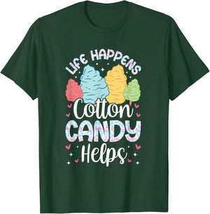 Professional Cotton Candy Crew Apparel Candy Patch Treat T-Shirt - T-Shirt | Forest