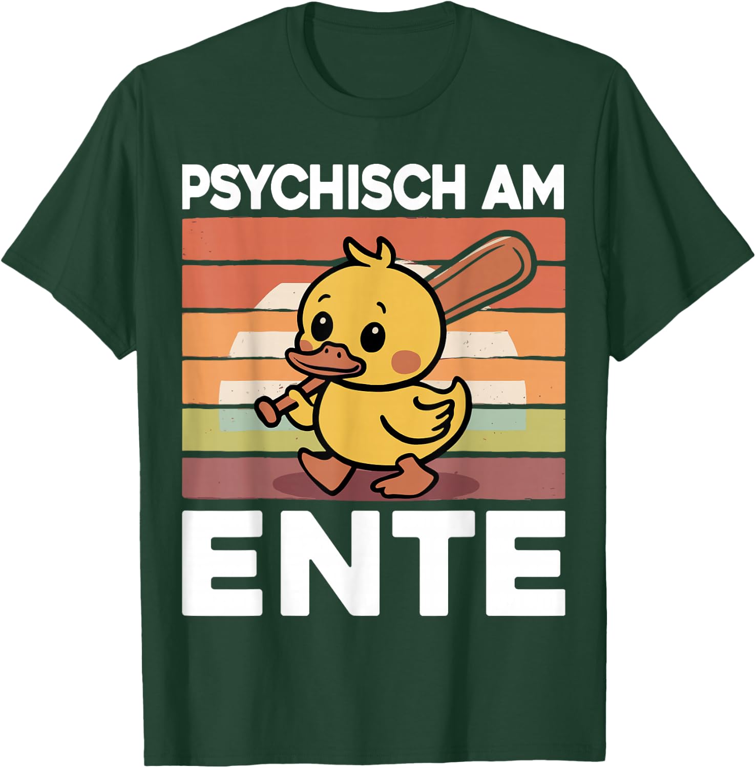 Psychisch Am Ente Funny T-Shirt - T-Shirt | Forest