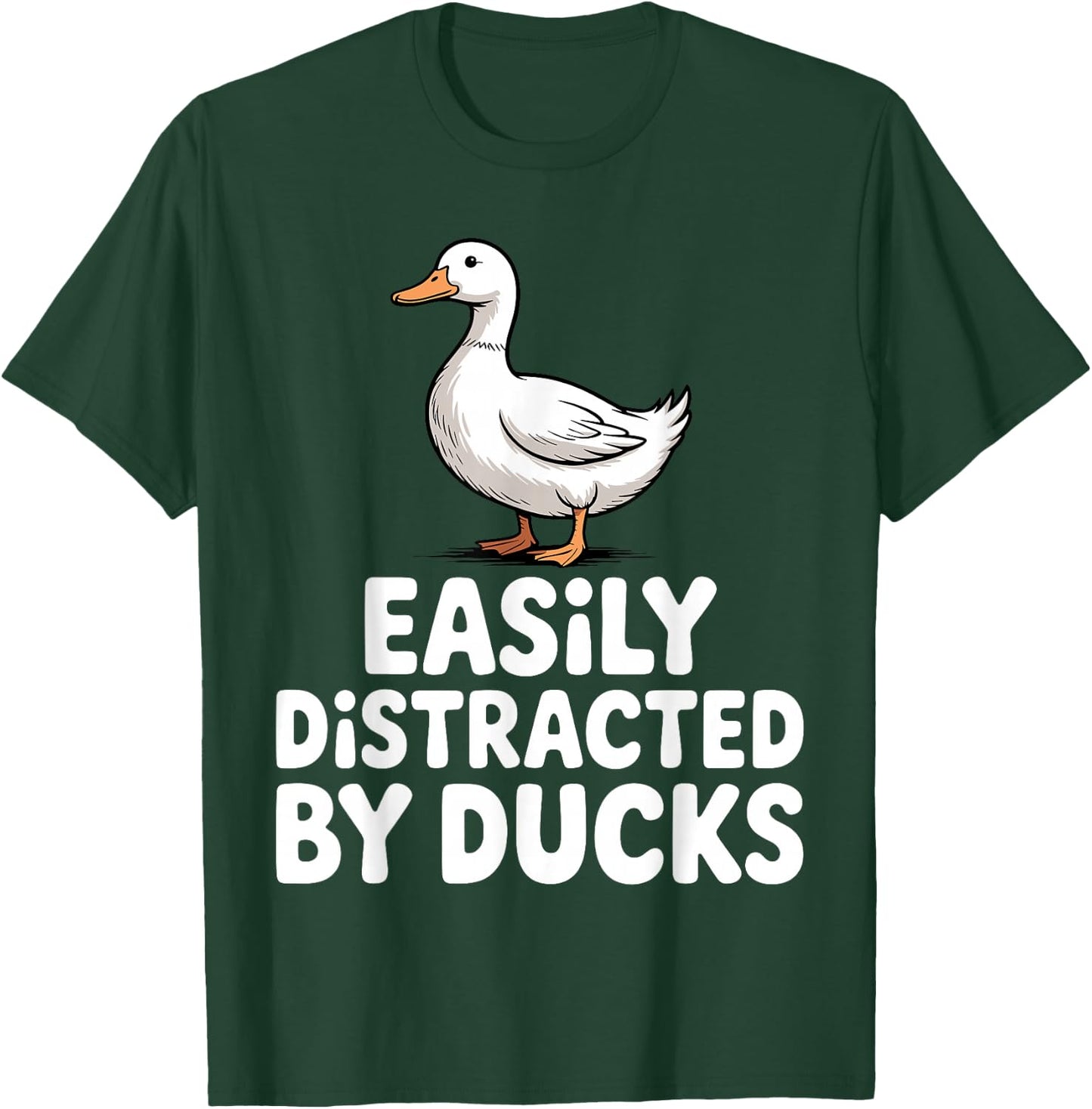 Cool Rubber Duck Design Women Kids Duck Lover T-Shirt - T-Shirt | Forest