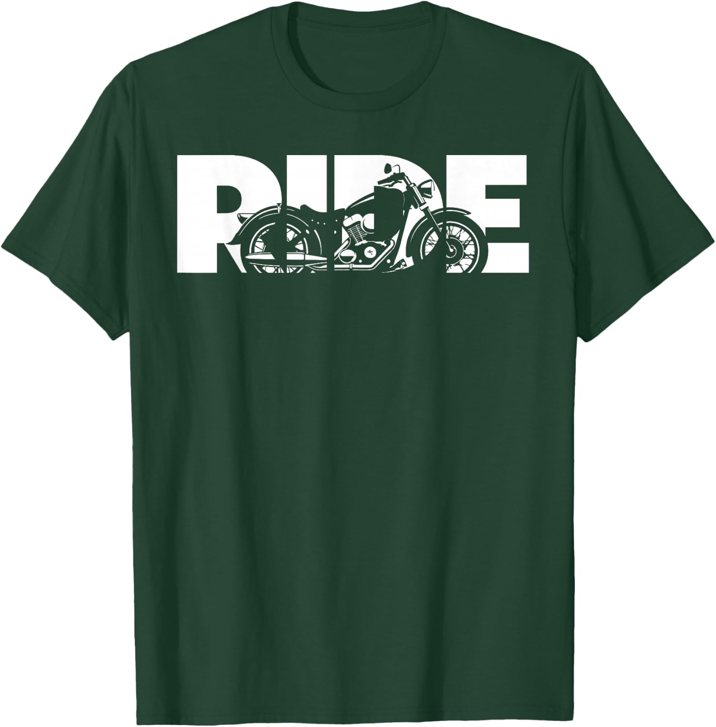 Ride Motorcycle Apparel, Motorcycle T-Shirt - T-Shirt | Forest