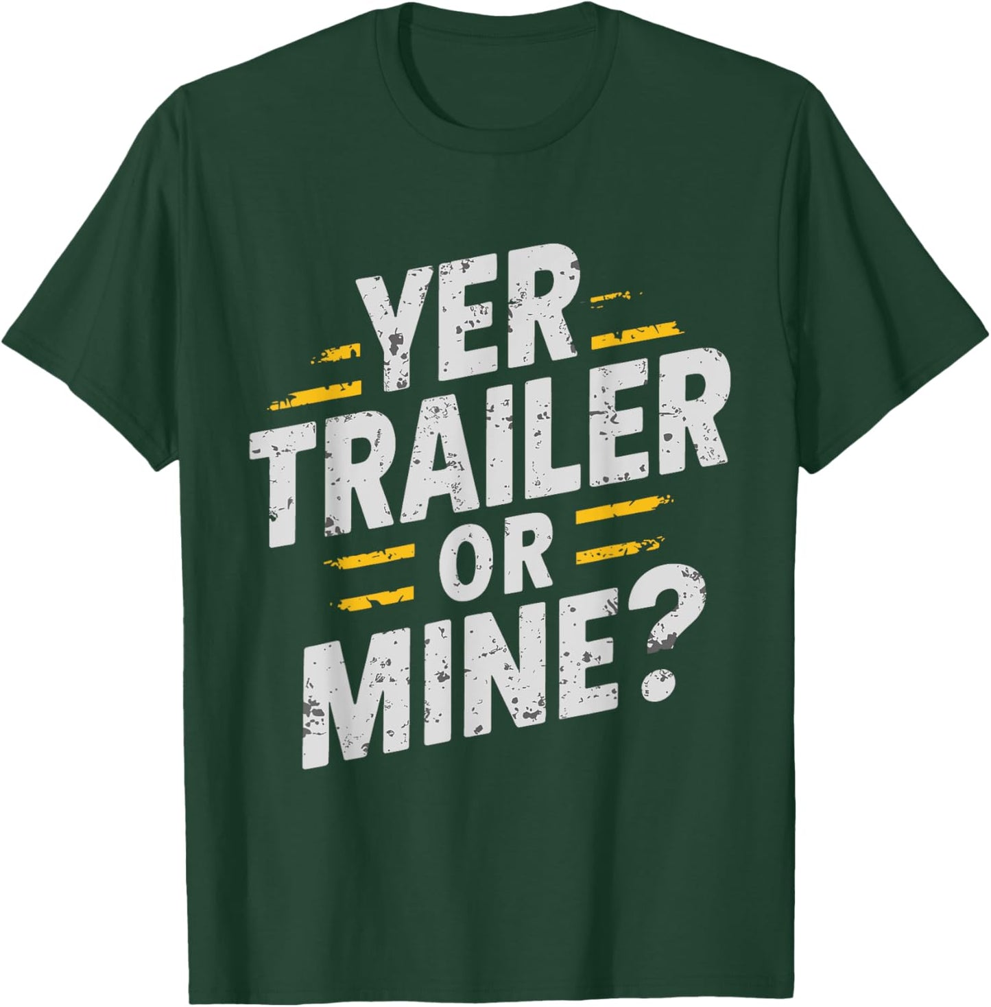 Redneck Trailer White Trash Party Attire Hillbilly Costume T-Shirt - T-Shirt | Forest