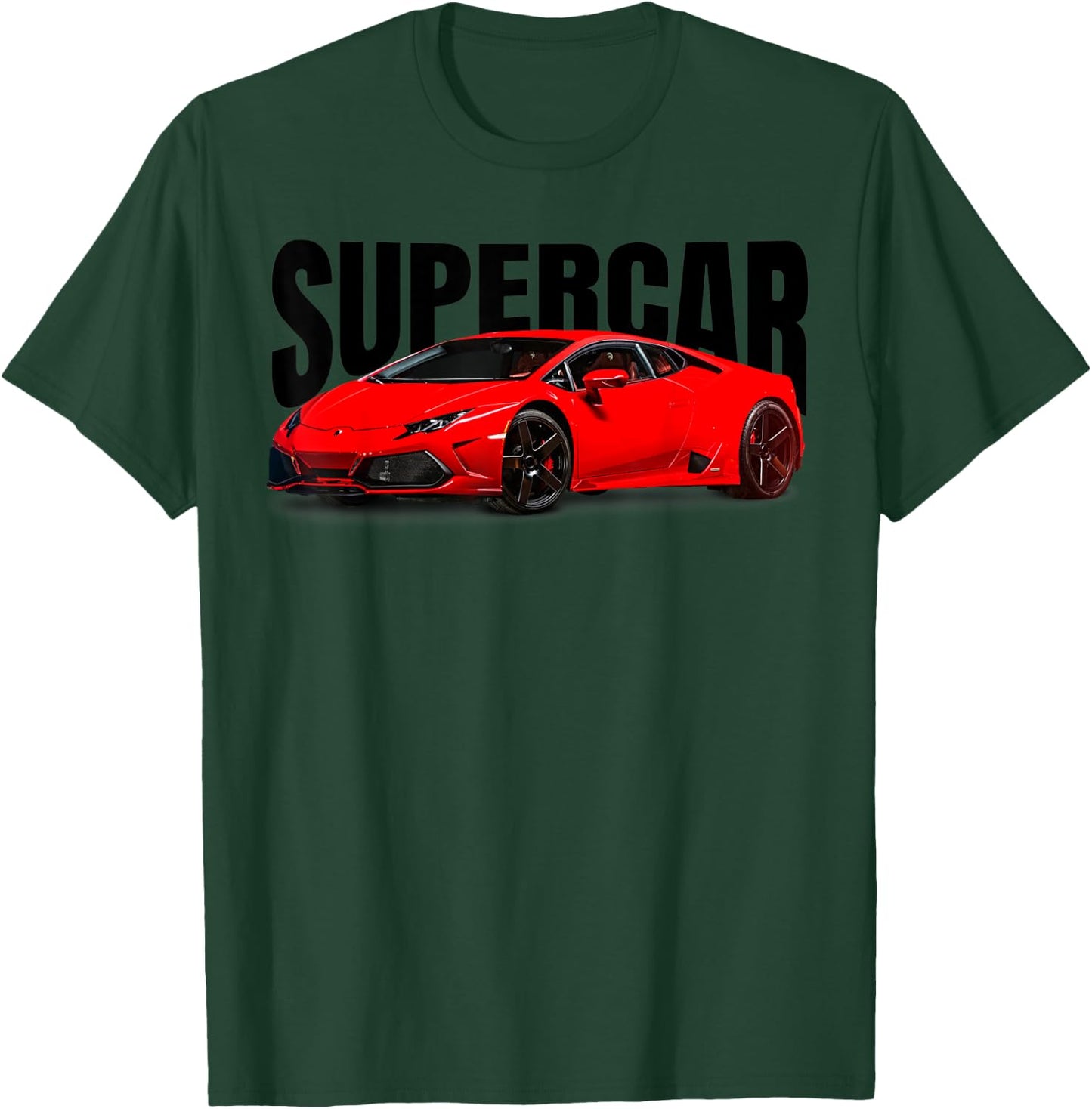 Supercar, Sportwagen, Muskelauto und Rennwagen T-Shirt - T-Shirt | Forest