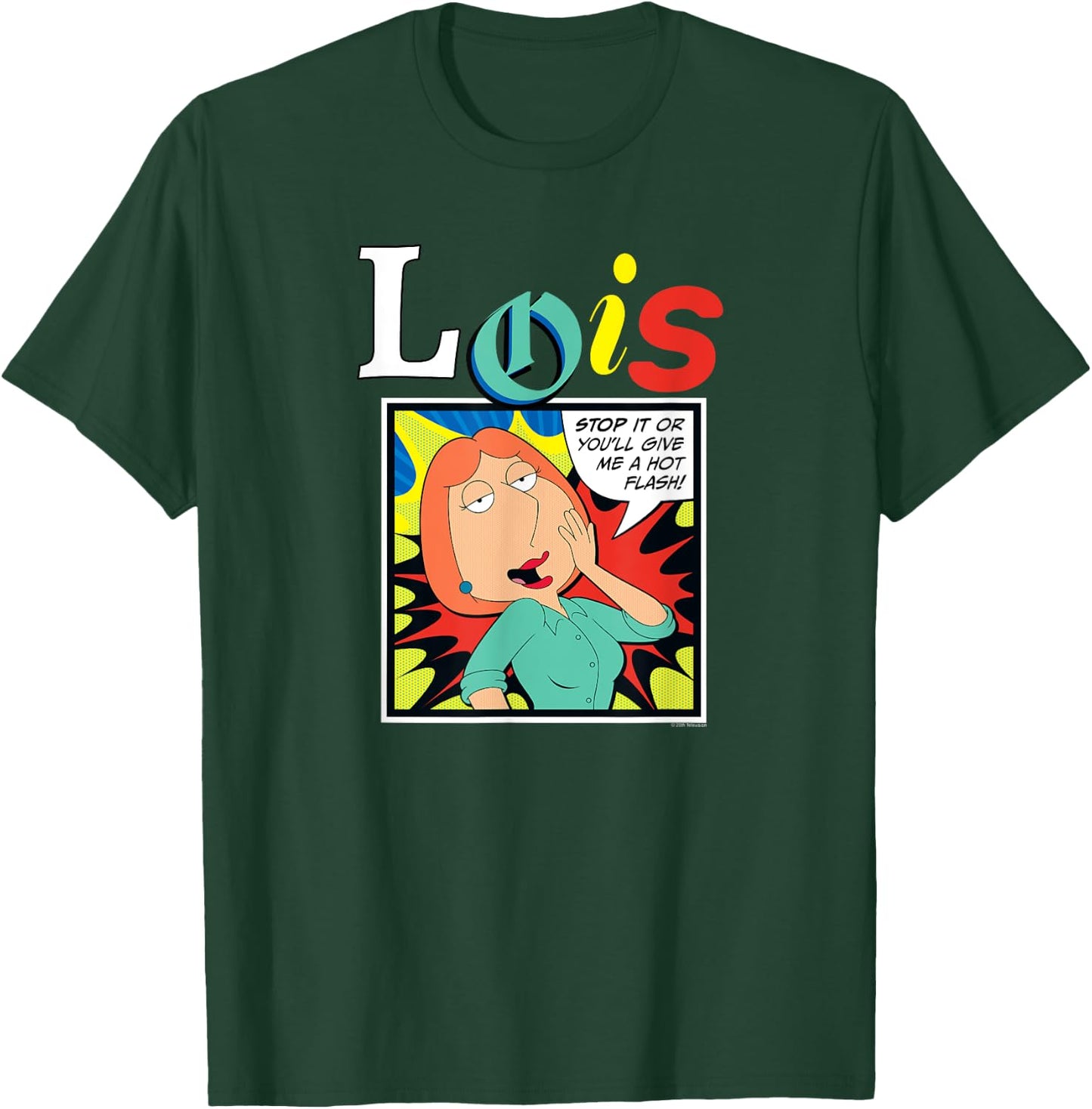 Ripple Junction x Family Guy Give Me Hot Flash Lois Griffin , Black, S T-Shirt - T-Shirt | Forest