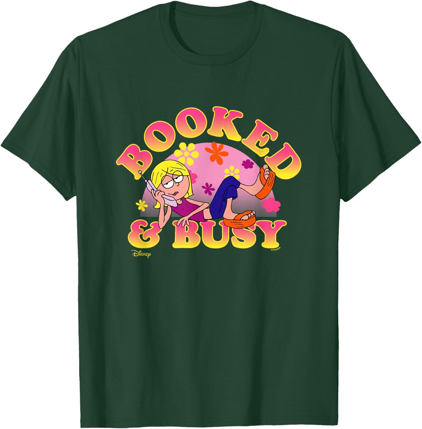 Disney Lizzy McGuire Booked And Busy T-Shirt - T-Shirt | Forest