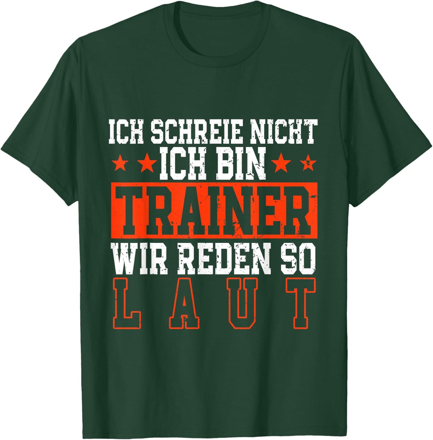 Trainer Fußball Fußballtrainer T-Shirt - T-Shirt | Forest