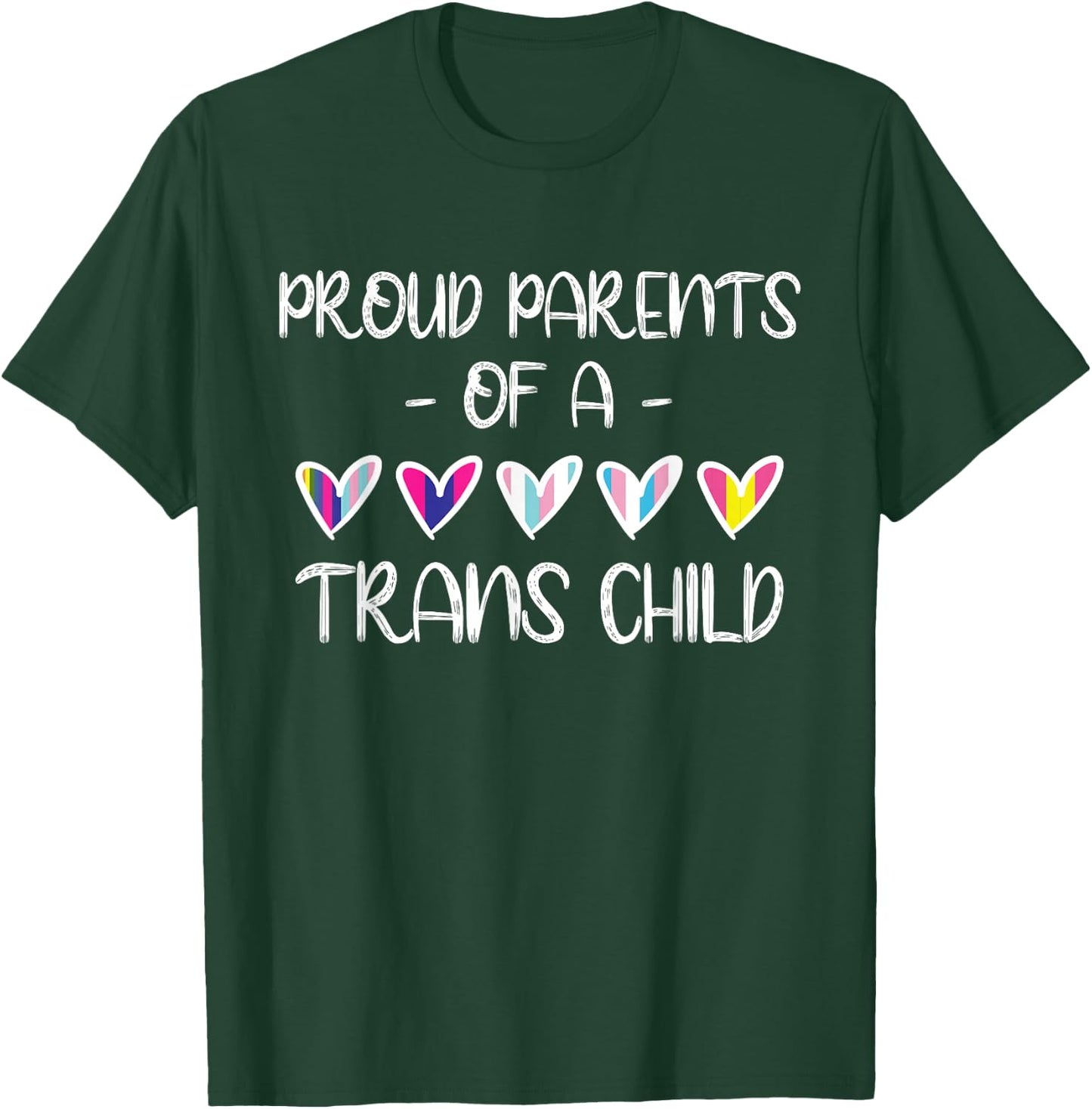 Fiers parents d'un enfant trans T-Shirt - T-Shirt | Forest