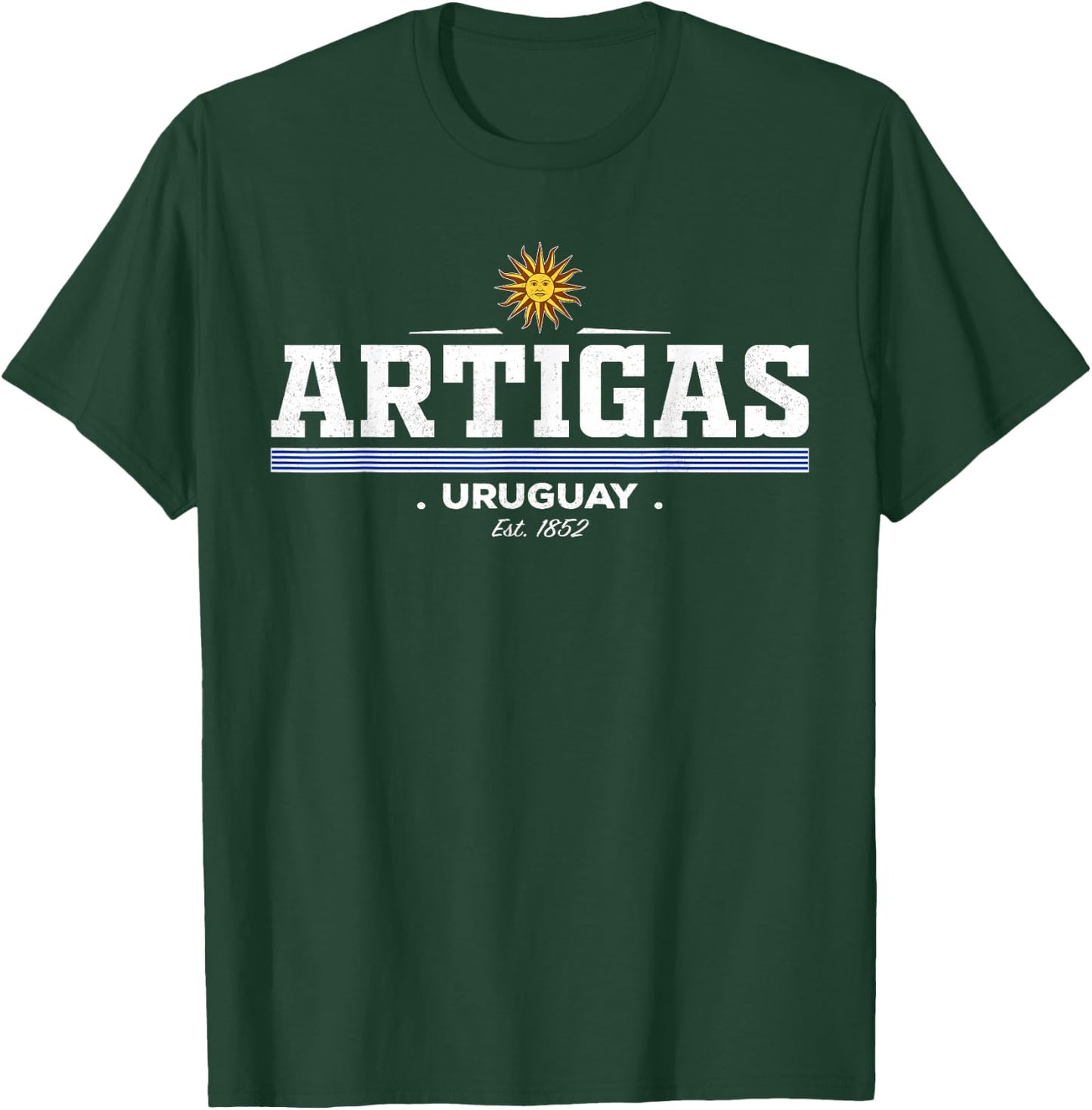 Artigas Uruguay T-Shirt - T-Shirt | Forest