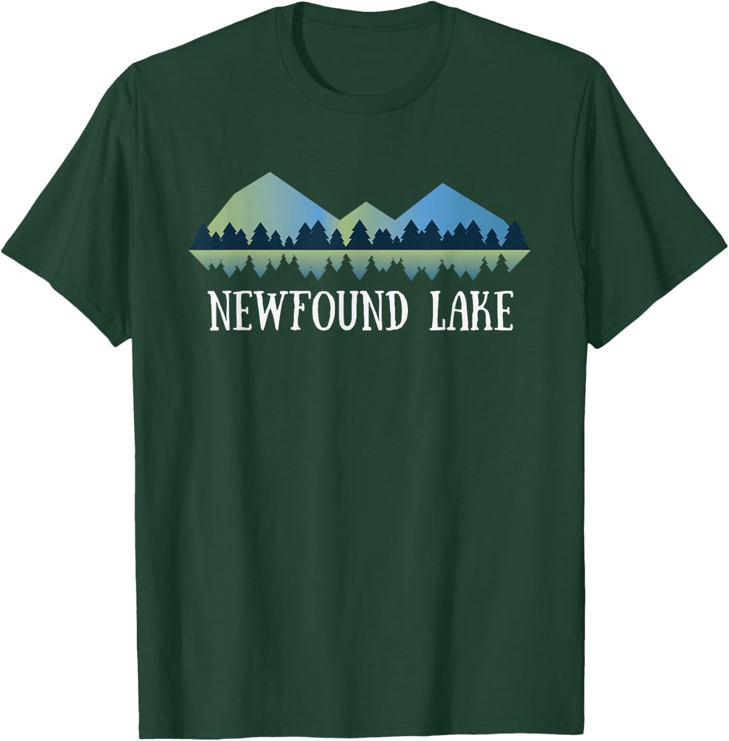 New Hampshire Shirt | Newfound Lake NH T-Shirt - T-Shirt | Forest