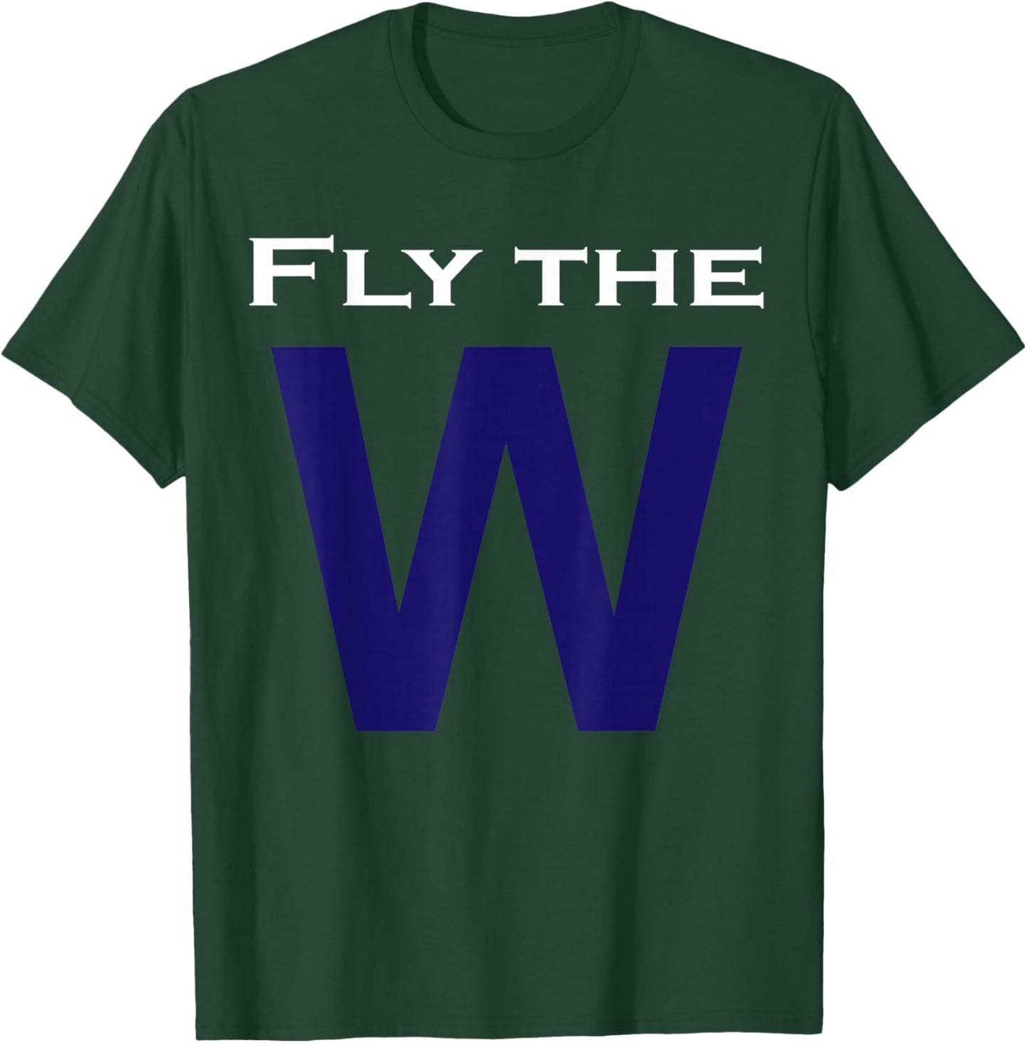 Fly The W T-Shirt - T-Shirt | Forest