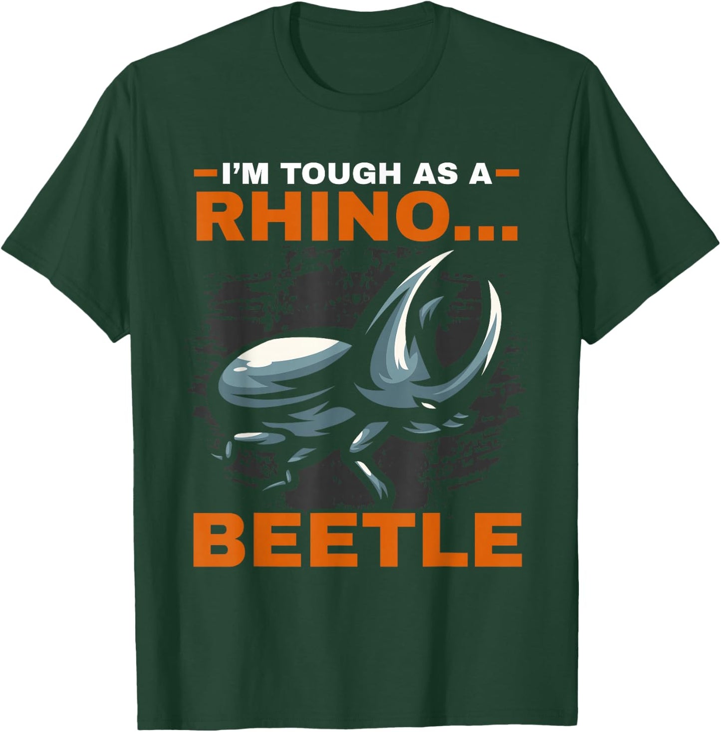 Rhino Beetle Insect Lover Entomology Rhinoceros Beetle T-Shirt - T-Shirt | Forest