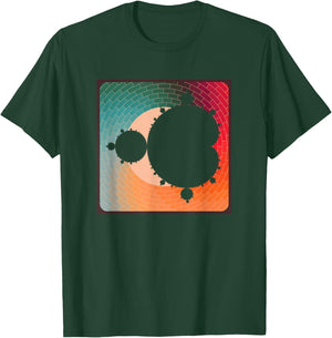 Fractal Mandelbrot Set - Retro Style T-Shirt - T-Shirt | Forest