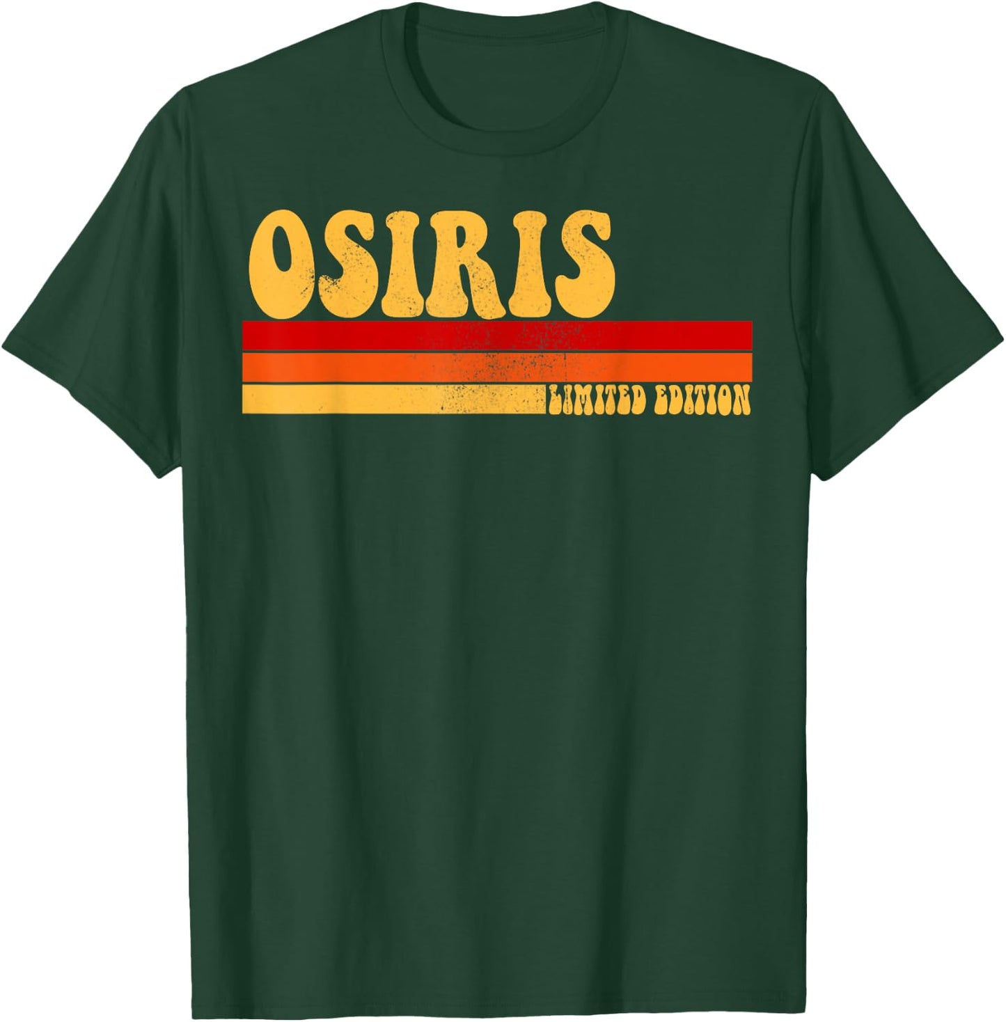 OSIRIS Name Personalized Idea Men Retro Vintage OSIRIS T-Shirt - T-Shirt | Forest