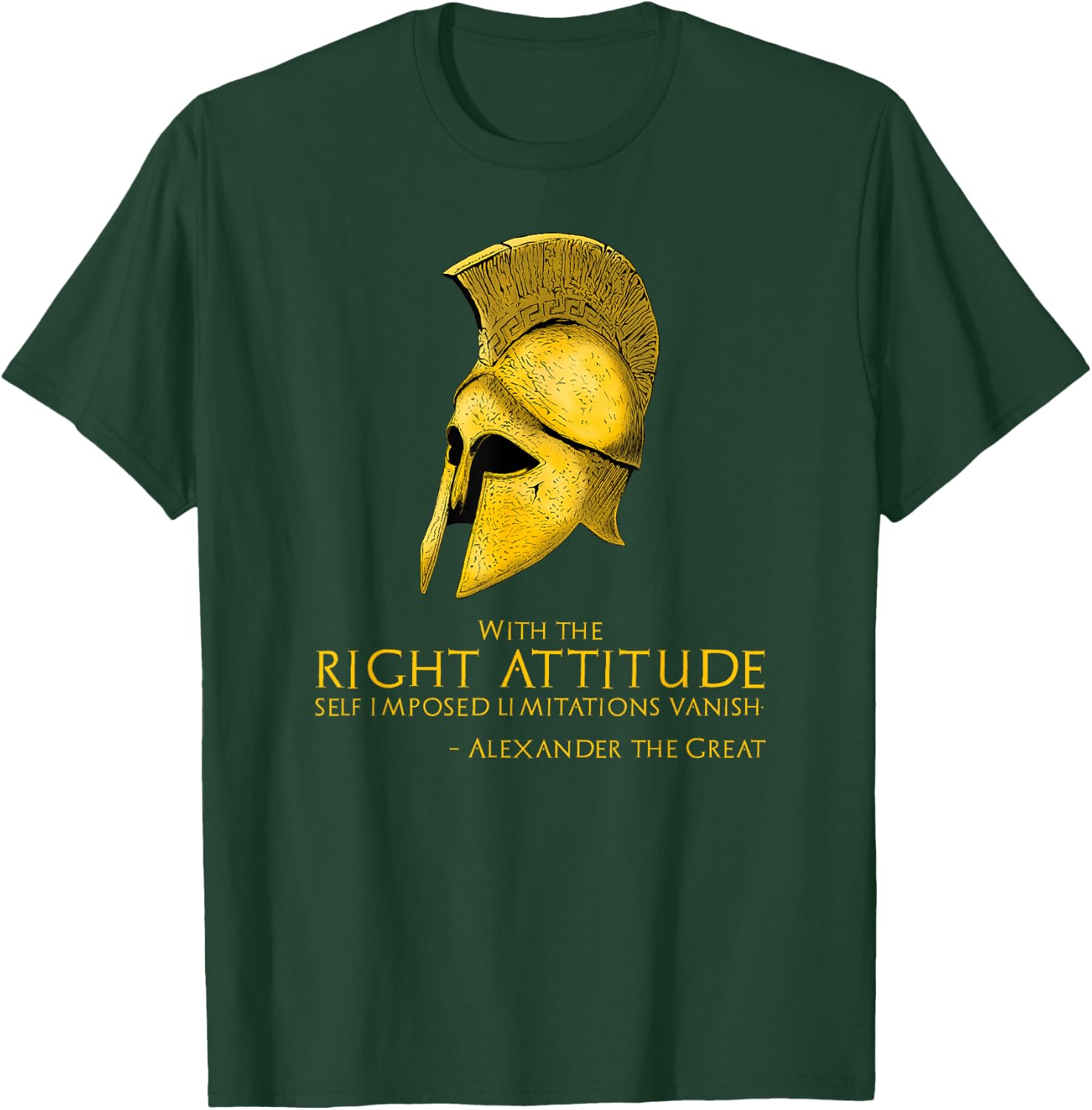 Motivating Alexander The Great Quote - Ancient Greek History T-Shirt - T-Shirt | Forest