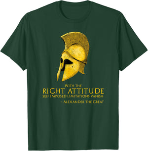Motivating Alexander The Great Quote - Ancient Greek History T-Shirt - T-Shirt | Forest