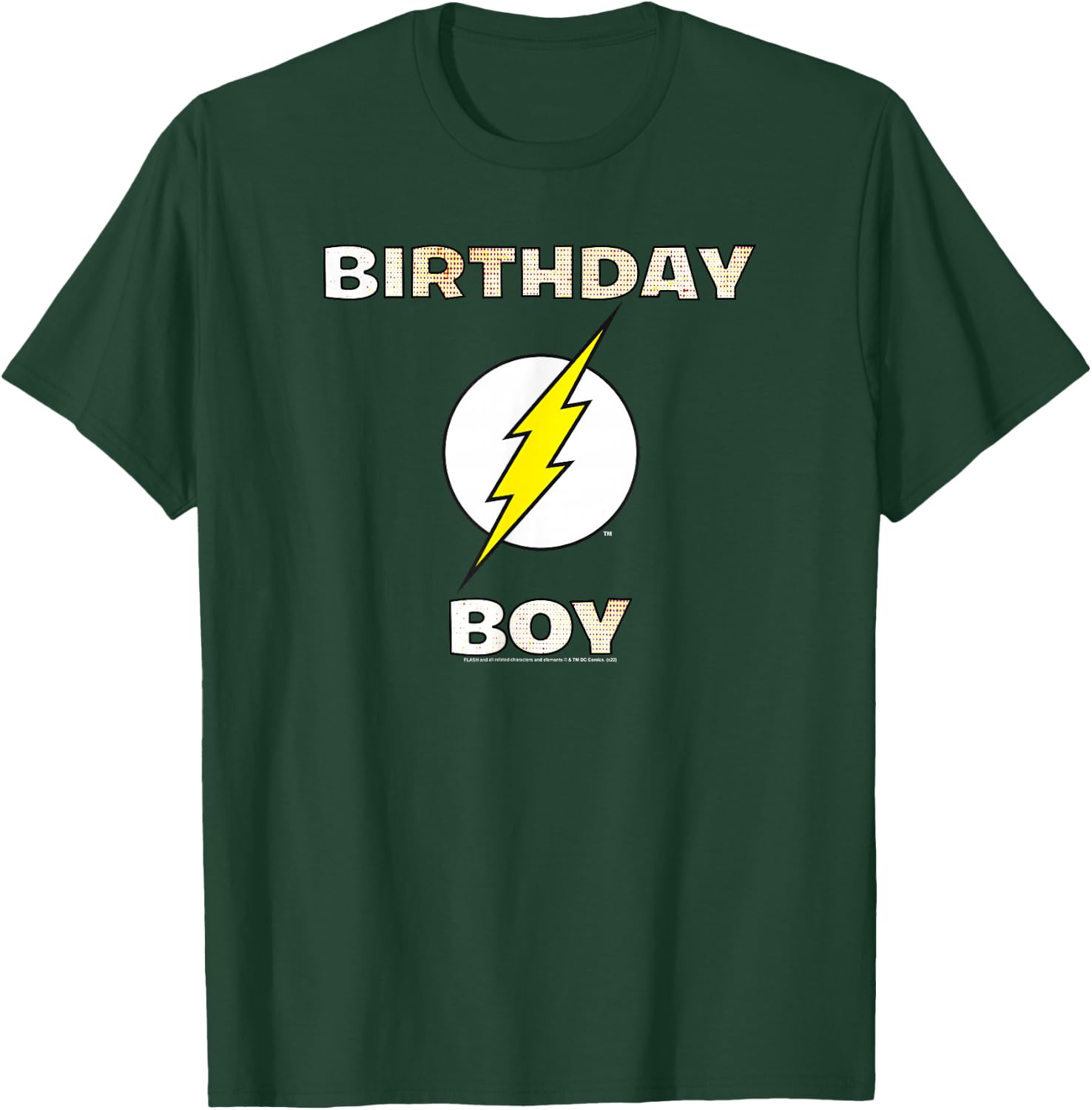 DC Comics Justice League The Flash Birthday Boy T-Shirt - T-Shirt | Forest