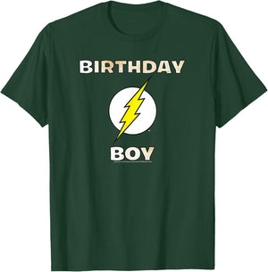 DC Comics Justice League The Flash Birthday Boy T-Shirt - T-Shirt | Forest