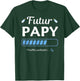 Pregnancy Announcement for Grandpa Future Grandpa 2025 , Black, S T-Shirt - T-Shirt | Forest