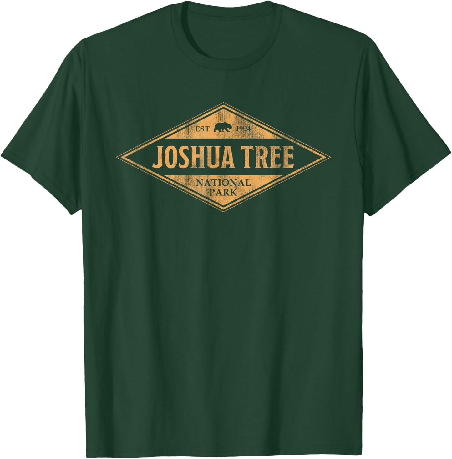 Hike Joshua Tree National Park Retro Throwback Women Vintage T-Shirt - T-Shirt | Forest