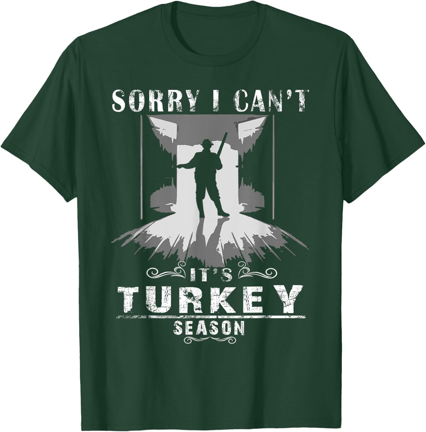 Turkey Hunting Shirt Accessories Gear Funny Bird Hunter T-Shirt - T-Shirt | Forest