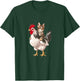 Cat Riding Chicken Funny Chicken Lover T-Shirt - T-Shirt | Forest