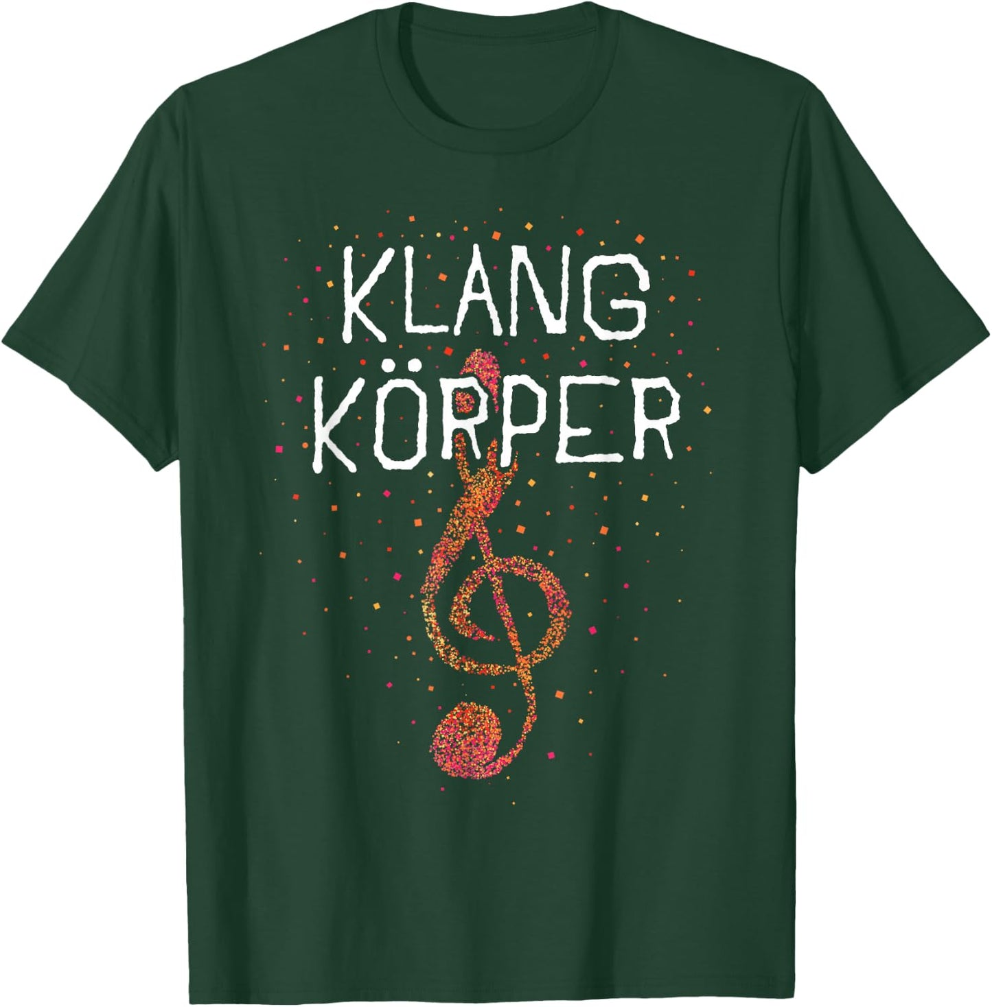 Music Clef Singer Choir Choir Gift T-Shirt - T-Shirt | Forest