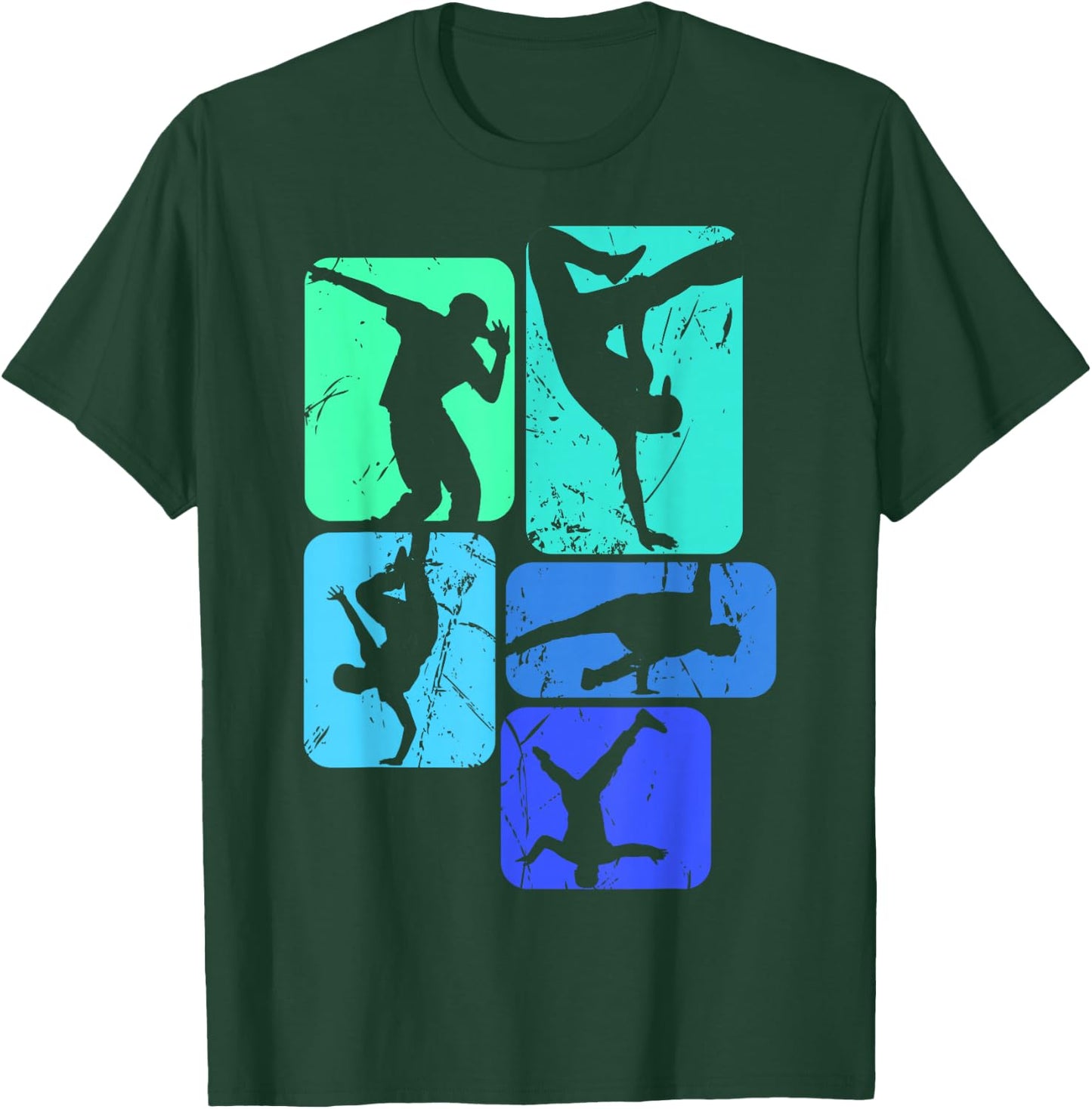 Breakdance Breakdancer Breakdancing Children's Boys Men's T-Shirt - T-Shirt | Forest