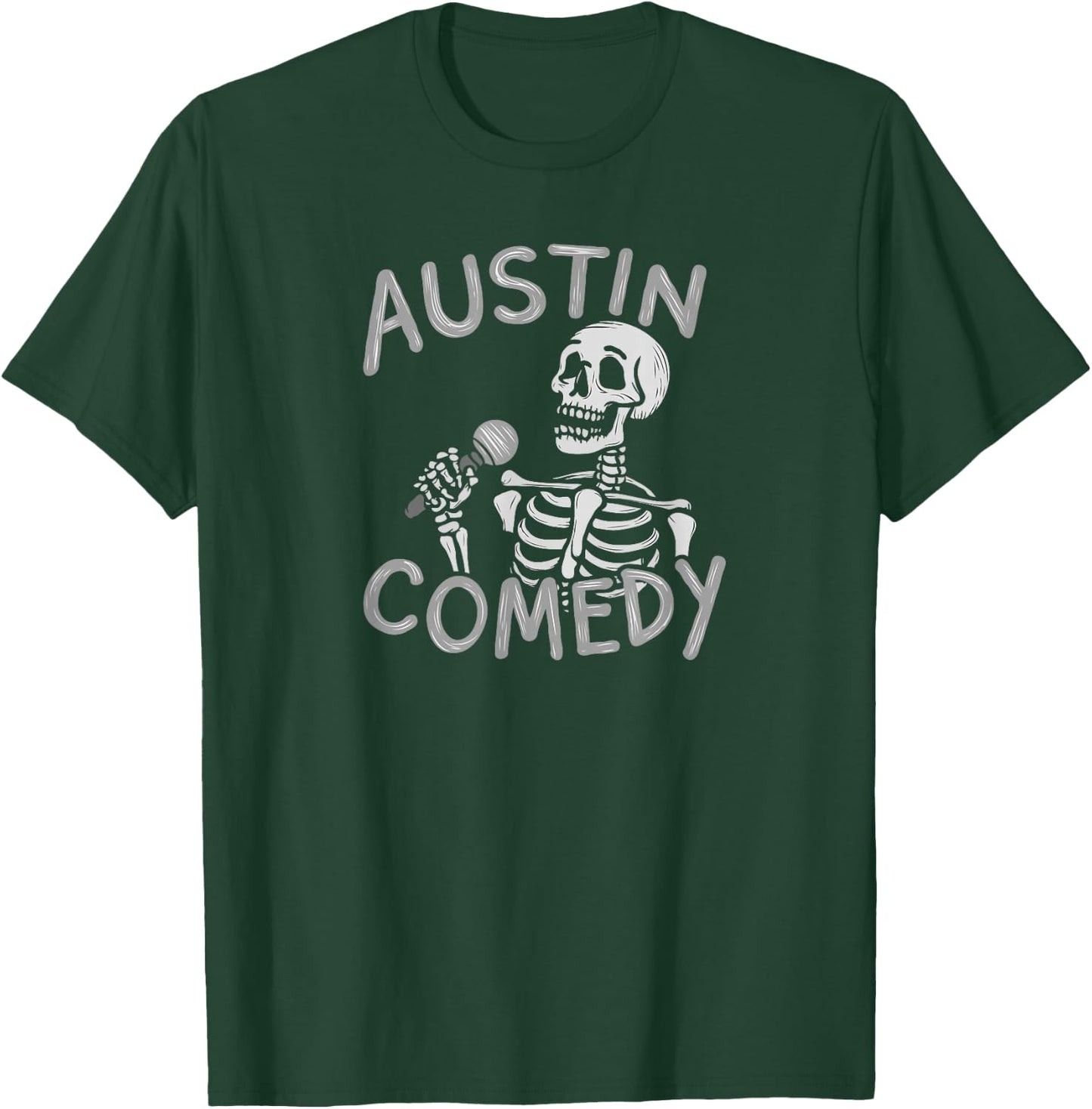 Austin Comedy Enthusiast Comedian Funny retro 70s vintage T-Shirt - T-Shirt | Forest