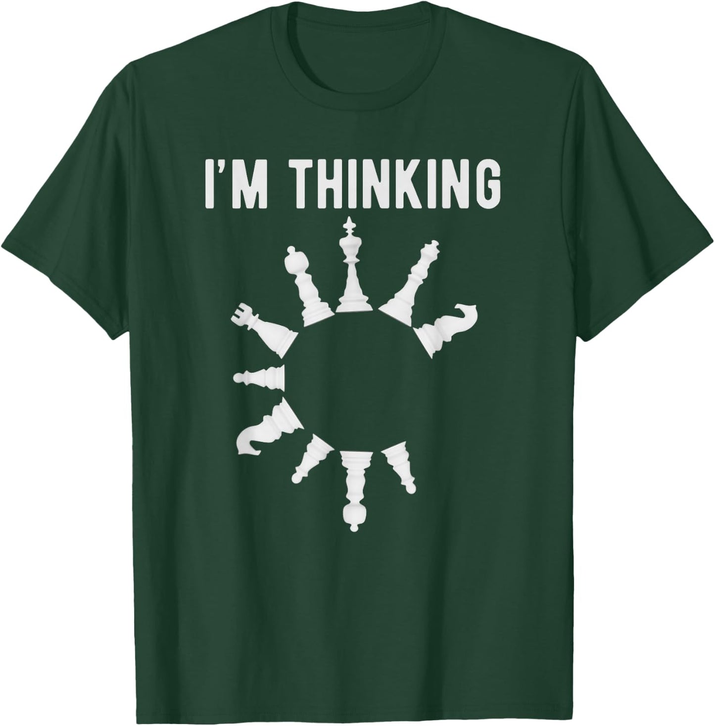 Chess Art Women Boys Girls Chess Player Chess Lover T-Shirt - T-Shirt | Forest