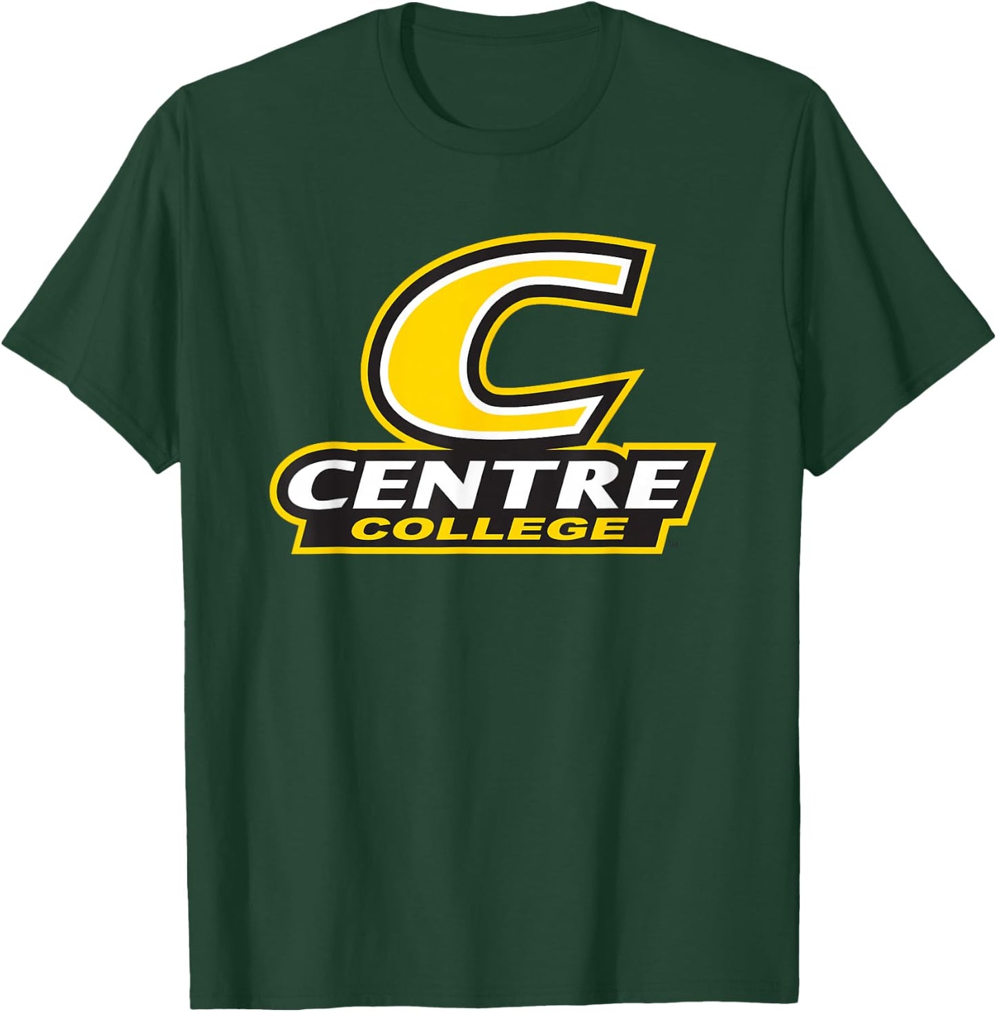 Centre College Colonels Stacked C Logo T-Shirt - T-Shirt | Forest