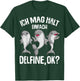 Ich mag halt dolphin girls' children's , black, s T-Shirt - T-Shirt | Forest