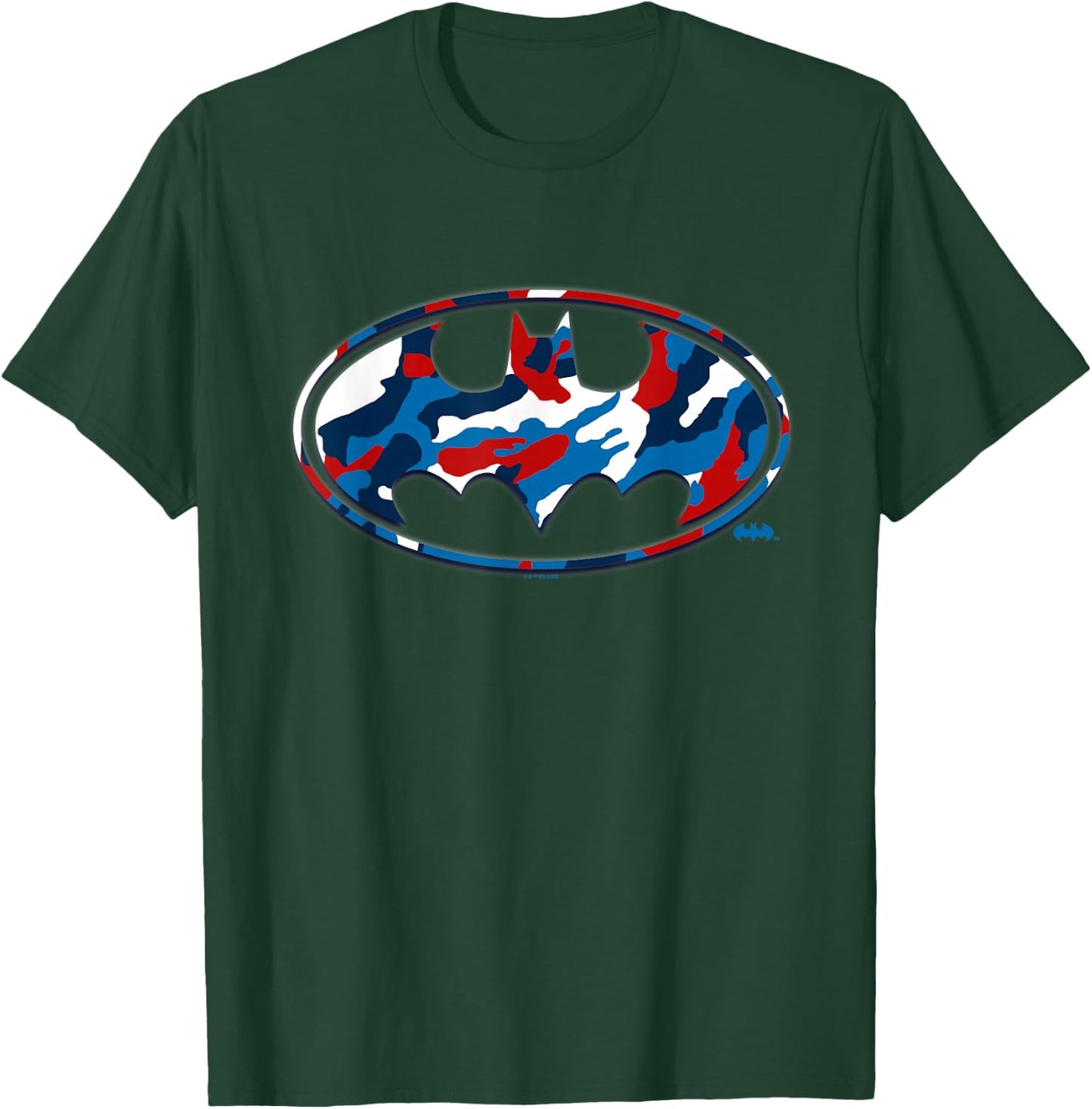 Batman 4th of July Camo Logo T-Shirt - T-Shirt | Forest