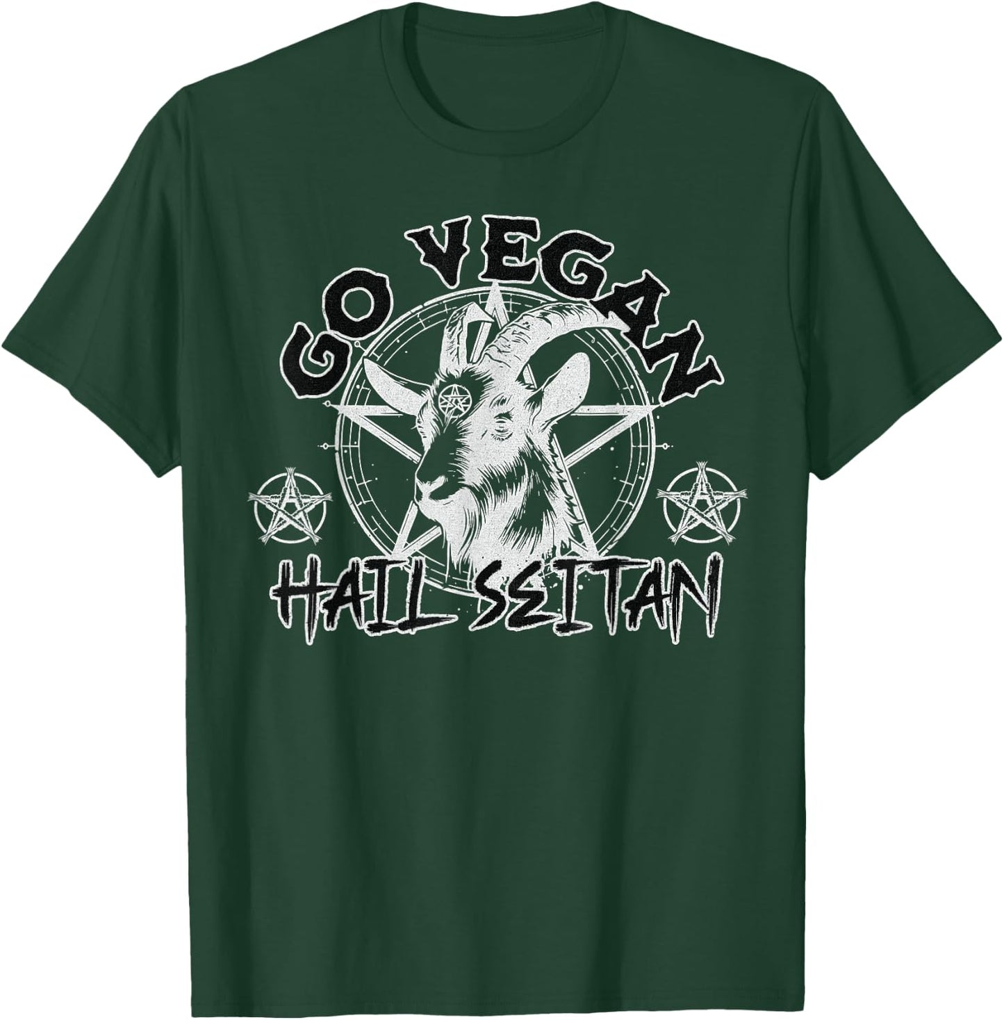 Hail Seitan Go Vegan veganer Aktivist Tofu Seitan Liebhaber T-Shirt - T-Shirt | Forest