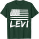 Levi Citizenship Personalized Birthday Forename Name T-Shirt - T-Shirt | Forest