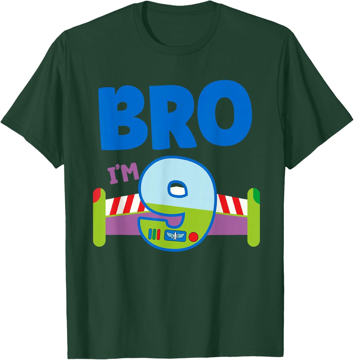 9th Birthday Boy Toy Lover Bro I'm 9 Year Old Story Party T-Shirt - T-Shirt | Forest